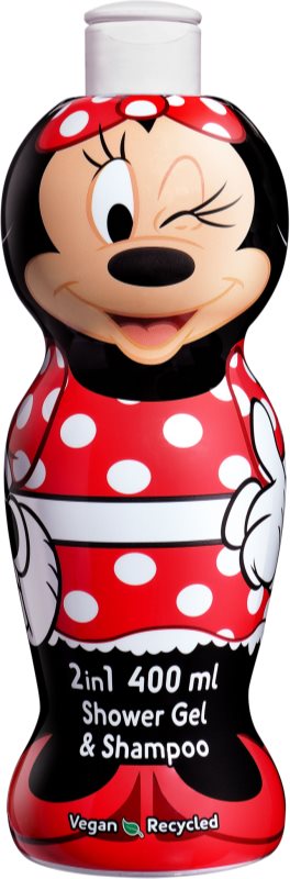 Disney Minnie 2 in 1 gel de dus si sampon pentru copii 400 ml