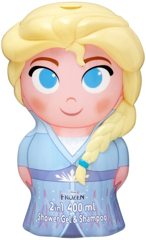 Disney Frozen Elsa 2 in 1 gel de dus si sampon pentru copii 400 ml