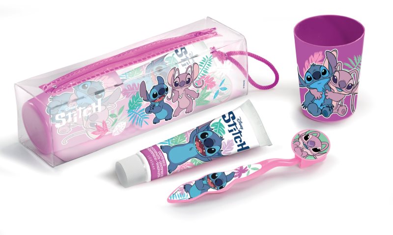 Disney Stitch Dental Set set pentru îngrijirea dentară pentru copii 3 y+