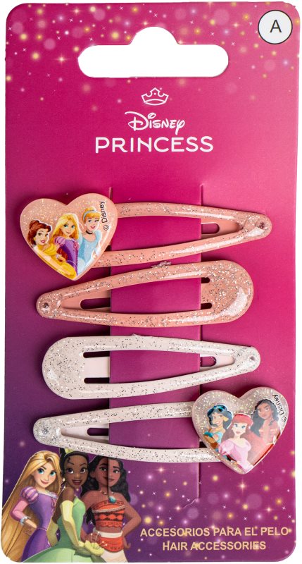 Disney Princess Hair Accessories agrafe de par pentru copii 4 buc
