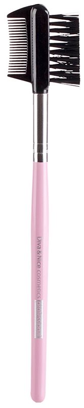 Diva & Nice Cosmetics Accessories Brush perie pentru gene si sprancene MAX 491/7 1 buc