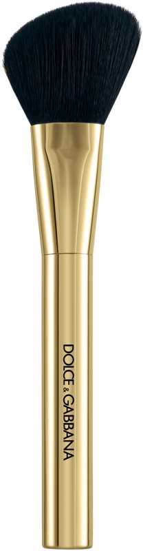 Dolce&Gabbana Blusher Beauty Brush pensulă teșită pentru fardul de obraz 1 buc