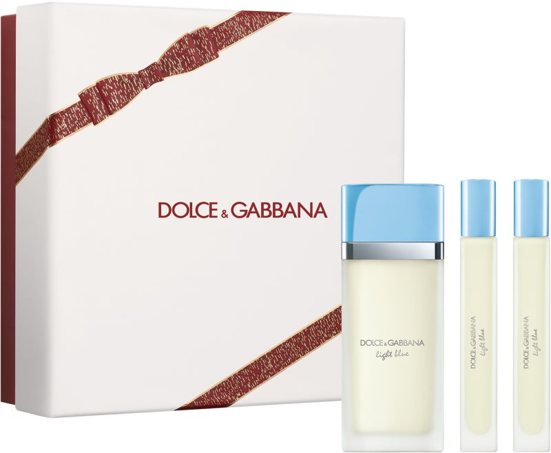 Dolce&Gabbana Light Blue EDT Mini Trio Gift Set set cadou pentru femei