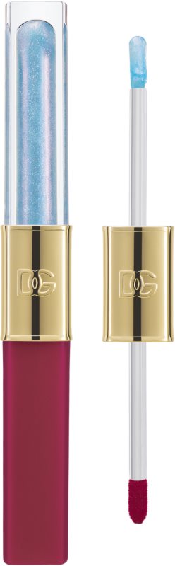 Dolce&Gabbana Make It Double! Lip Tint & Gloss Duo ruj rezistent si luciu de buze. 2 in 1