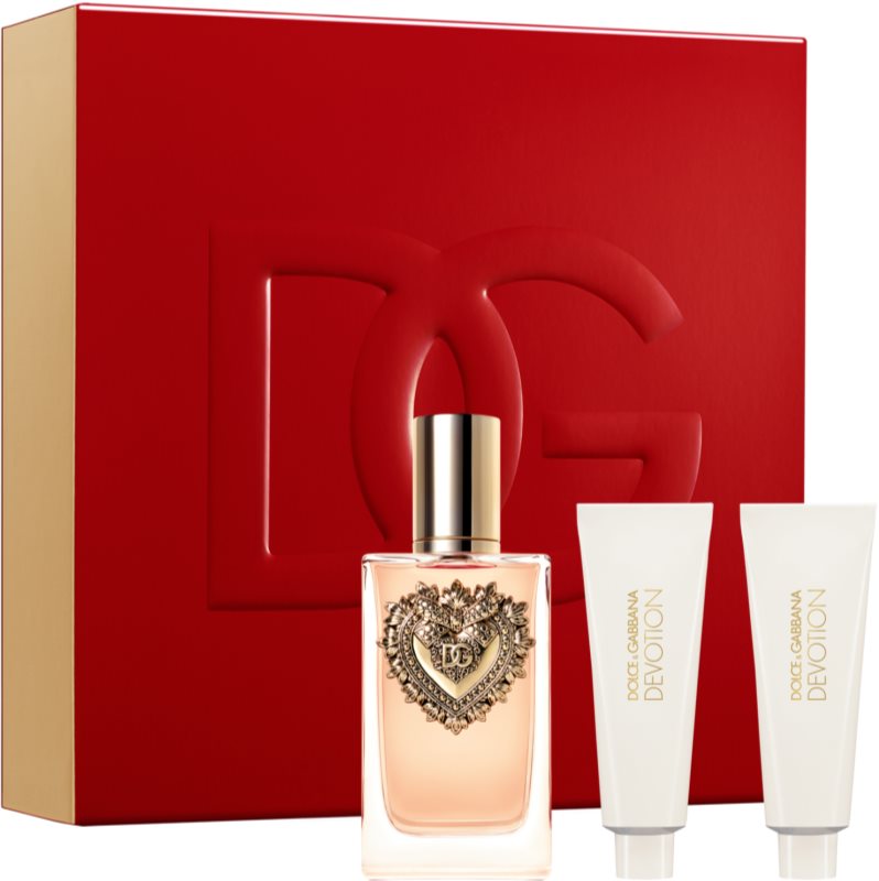 Dolce&Gabbana Devotion Eau de Parfum Trio Gift Set set cadou pentru femei