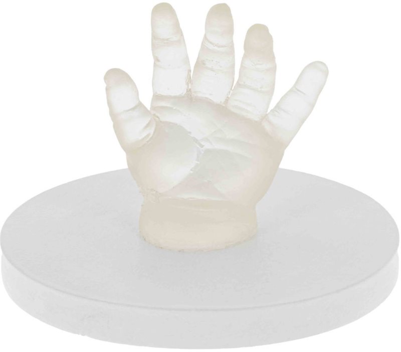 Dooky Crystal Memories 3D Handprint & Footprint set de mulaj pentru amprentele bebelușului 1 buc