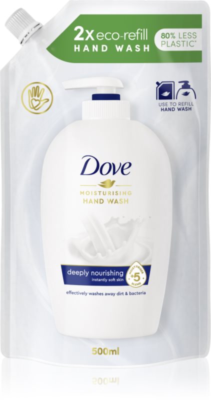 Dove Deeply Nourishing săpun lichid rezervă 500 ml