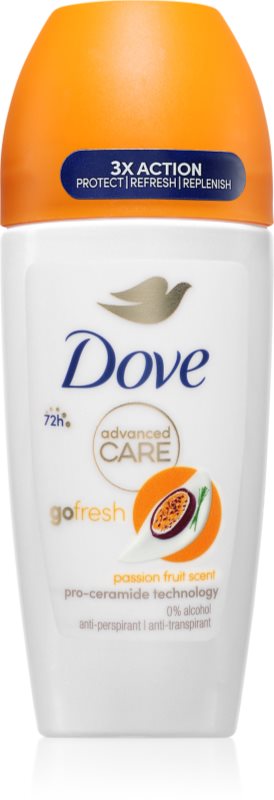 Dove Advanced Care Go Fresh Passion Fruit antiperspirant roll-on 50 ml