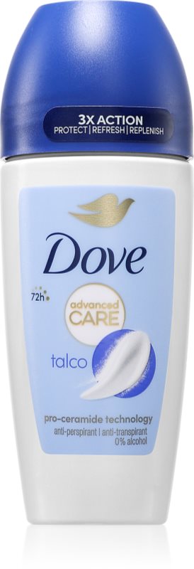 Dove Advanced Care Talco Deodorant roll-on 50 ml