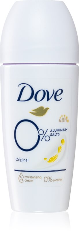 Dove 0% ALU Deodorant roll-on fără aluminiu 50 ml
