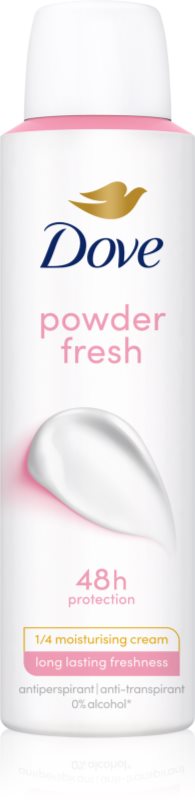 Dove Powder Fresh antiperspirant spray 2x150 ml