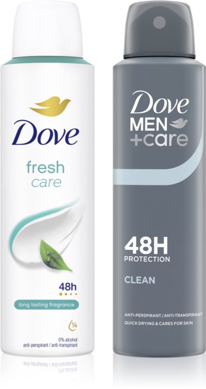 Dove Fresh Dove Men+Care deodorant spray