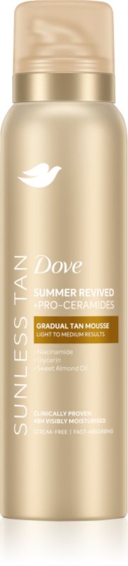 Dove Sunless Tan spuma autobronzanta