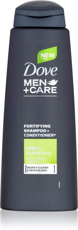 Dove Men+Care Fresh Clean sampon fortifiant 400 ml