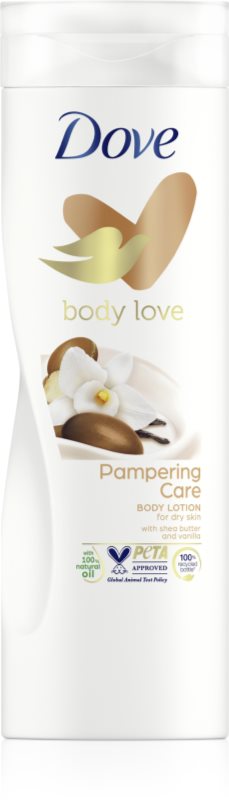 Dove Purely Pampering Shea Butter lotiune de corp hranitoare unt de shea si vanilie 400 ml