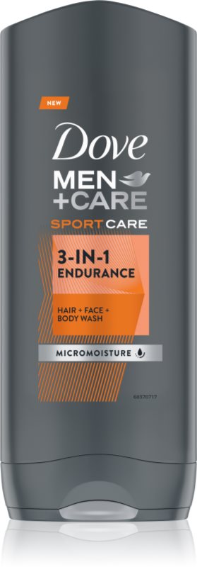 Dove Men+Care Sport Care Gel de duș pentru bărbați 3 in 1 400 ml