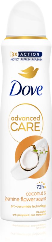 Dove Advanced Care Coconut & Jasmine Flower Scent deodorant spray 150 ml