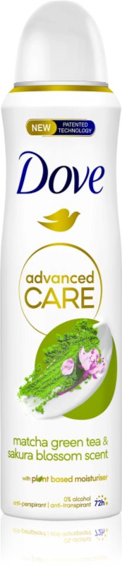 Dove Advanced Care Matcha Green Tea & Sakura Blossom deodorant spray 150 ml