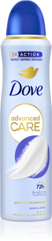 Dove Advanced Care Talco deodorant spray 150 ml