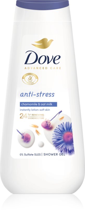 Dove Advanced Care Antistress gel de dus hidratant