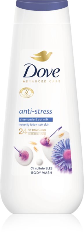 Dove Advanced Care Antistress gel de dus hidratant