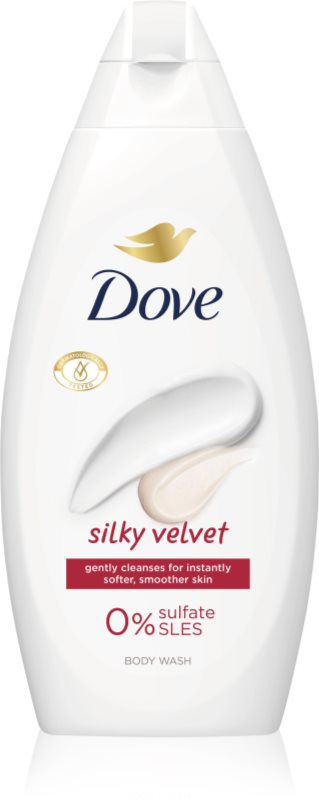 Dove Silky Velvet gel de dus hranitor