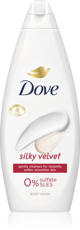 Dove Silky Velvet gel de dus hranitor 720 ml
