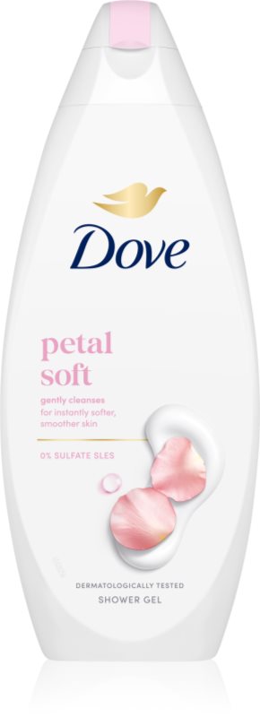 Dove Petal Soft gel de dus hranitor 250 ml