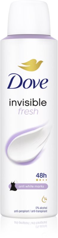 Dove Invisible Fresh deodorant spray impotriva petelor albe 150 ml
