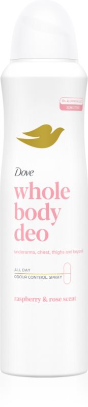 Dove Raspberry & Rose deodorant spray pentru corp 150 ml