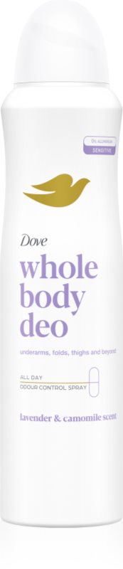 Dove Lavender & Chamomile deodorant spray pentru corp 150 ml