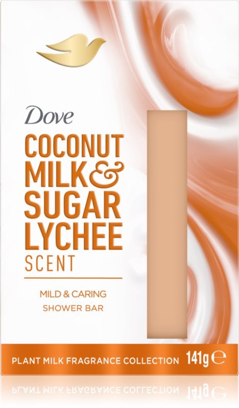 Dove Milk & Sugar Lychee săpun solid pentru curățare 141 g