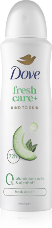 Dove 0% ALU Fresh Melon antiperspirant spray 150 ml