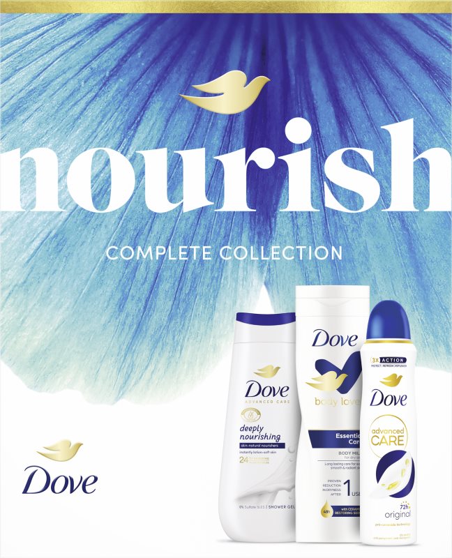 Dove Nourish set cadou pentru femei
