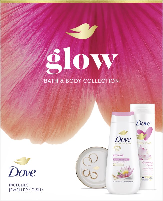 Dove Glow set cadou pentru femei