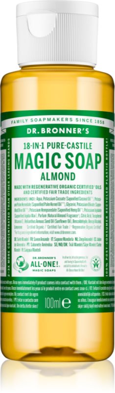 Dr. Bronner’s Almond săpun lichid universal 100 ml