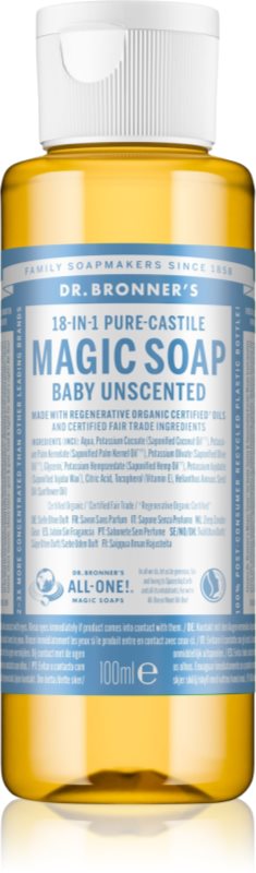 Dr. Bronner’s Baby-Mild săpun lichid universal fara parfum 100 ml
