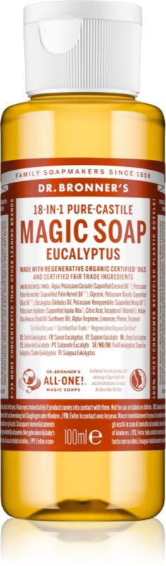 Dr. Bronner’s Eucalyptus săpun lichid universal 100 ml