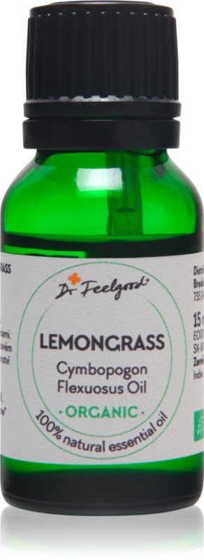 Dr. Feelgood Essential Oil Lemongrass ulei esențial Lemongrass 15 ml