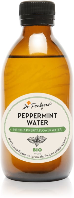 Dr. Feelgood BIO Peppermint apă florală calmantă cu menta 250 ml