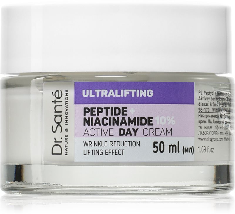 Dr. Santé Ultralifting Peptide + Niacinamide crema de zi cu niacinamidă 50 ml