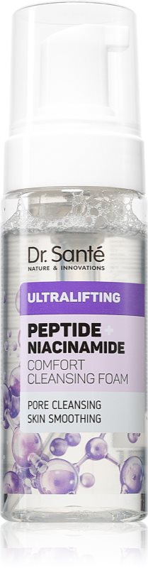 Dr. Santé Ultralifting Peptide + Niacinamide spuma de curatat pentru ten matur 150 ml