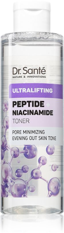 Dr. Santé Ultralifting Peptide + Niacinamide lotiune tonica cu efect de hidratare si lifting pentru ten matur 200 ml