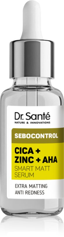 Dr. Santé Sebocontrol Cica + Zinc + AHA Ser matifiant pentru pori dilatati 30 ml