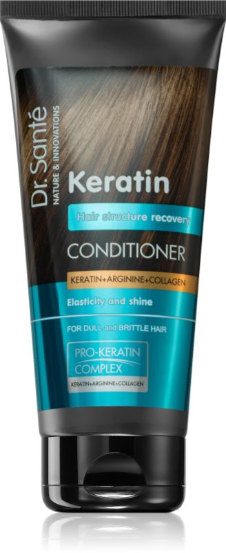 Dr. Santé Keratin balsam regenerator pentru parul fragil, lipsit de strălucire