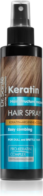 Dr. Santé Keratin Spray de regenerare pentru parul fragil, lipsit de strălucire 150 ml
