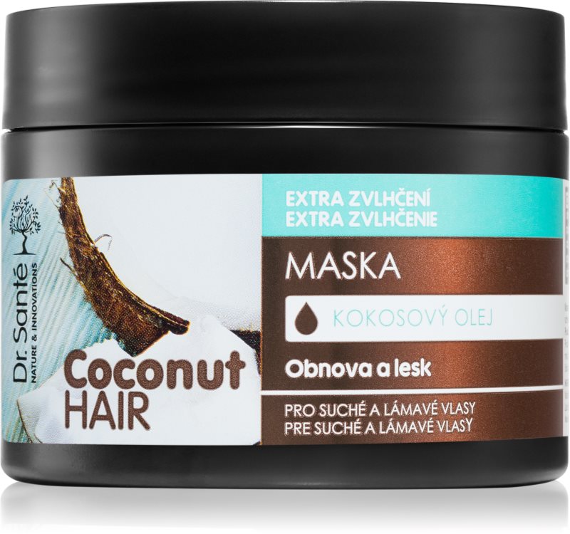 Dr. Santé Coconut masca hidratanta stralucire pentru parul uscat si fragil
