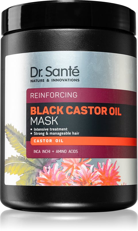 Dr. Santé Black Castor Oil mască hidratantă pentru păr