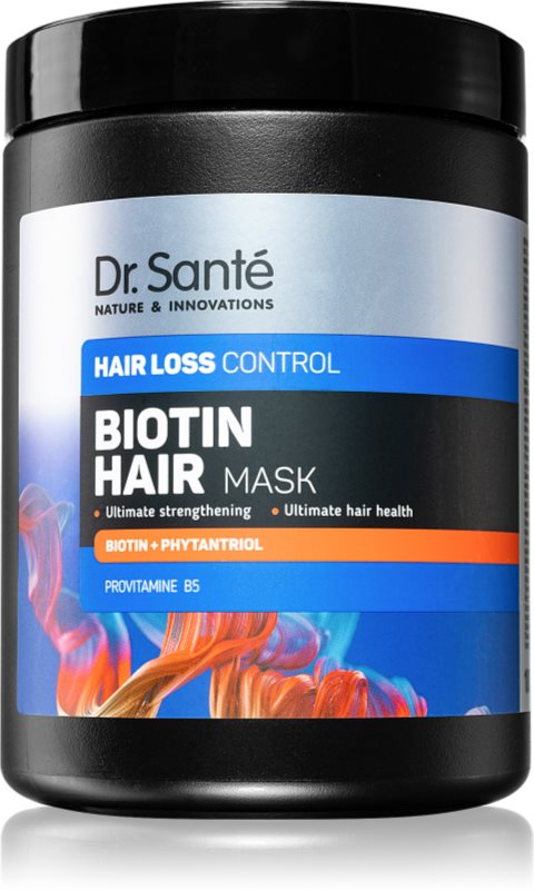 Dr. Santé Biotin Hair masca de întărire pentru părul slab, cu tendința de a cădea 1000 ml