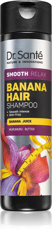 Dr. Santé Banana sampon pentru indreptarea parului anti-electrizare